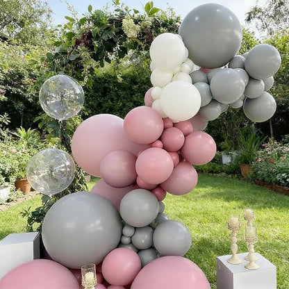 50pcs Gray Balloons, 12inch Gray Latex Balloons - Image 5