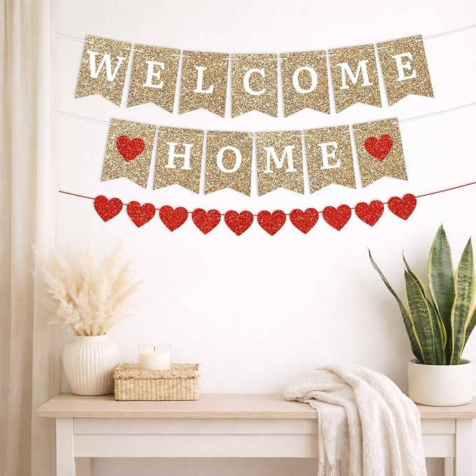 Pre-Strung Welcome Home Banner - Image 8