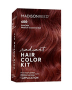 Madison Reed Radiant Hair Color Kit - 6RR Medium Vibrant Cayenne Red (Savona Scarlet) Vivid Color Permanent Hair Dye, PPD-Free & Ammonia-Free, 1 Pack