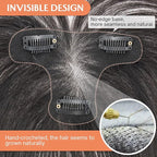 Benehair Clip in Bangs 100% Real Human Hair Extensions 360° Cover Clip on 3D Wispy Bangs for Women Topper Hairpieces for Women Natural Black