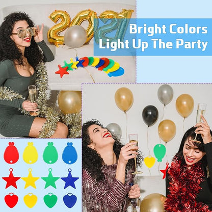 180 Pcs Plastic Balloon Weights Colorful Weights - Image 7