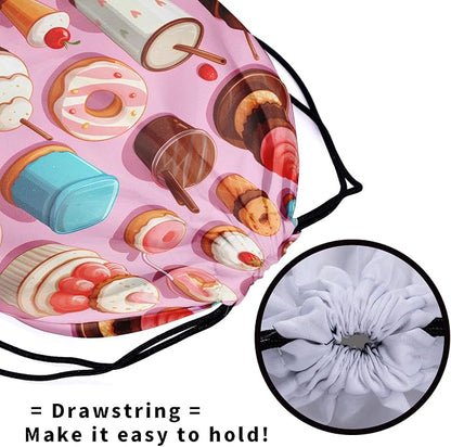 Cute Cupcake Gymnastics Grip Bag - Image 5