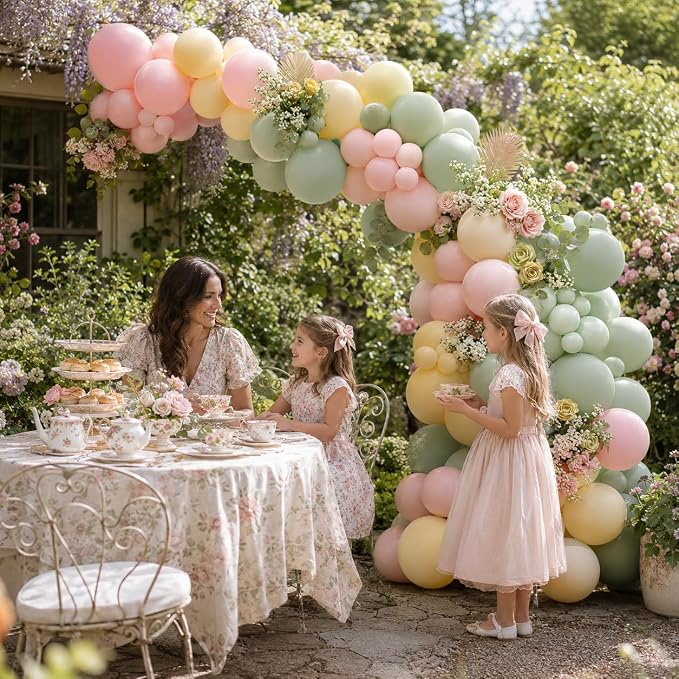 Pink and Green Balloon Arch Kit - Image 7