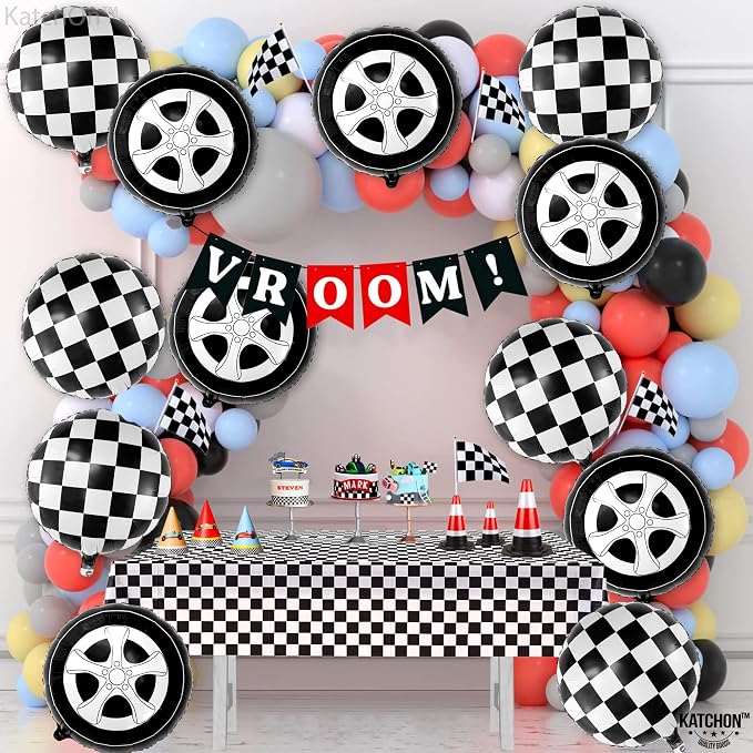 KatchOn, Huge Tire Balloons and Checkered Balloons - Image 7