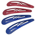 Camila Paris CP1330H French Hair Barrettes Clips, Snap Hair Slides Clic Clac for Women, Styling Girls Side Slide-in Metal Snap Pin Hair Accessories for Women. Strong Hold, No Slip Grip, Made in France