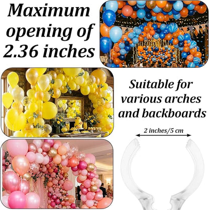 20 Pack 3.5" Spring Clamp, for Balloon Arch Kit, Birthday Decoration, - Image 4