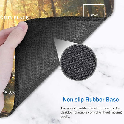 for TCG Playmat with Zones, Non-Slip Rubber Bottom Trading Card Game Mat with - Image 4