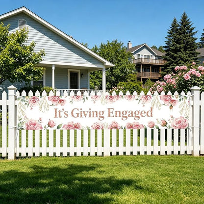 Just Engaged Banner Decorations - Image 6