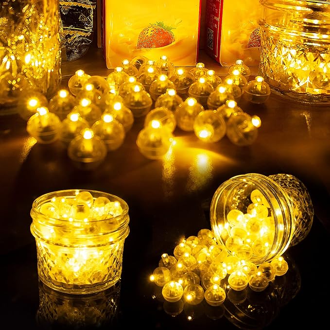 Aogist 100pcs Yellow Mini Lights - Image 3
