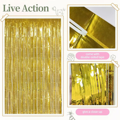 Sage Green Pink White Gold Balloons Garland Arch Kit - Image 3