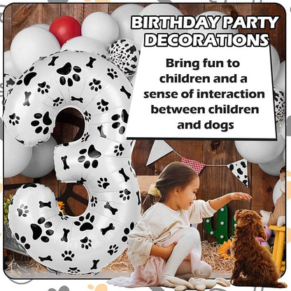 40 Inch Dog Foil Birthday Balloons - Image 5