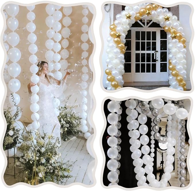 White Link Balloons - Image 7