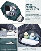 Gym Bag Womens,Travel Duffel Carry on Bag Sport Tote Bag Weekend Overnight Bag