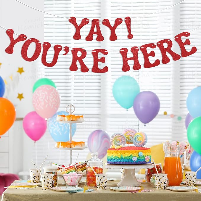 Yay！You're Here Banner - Image 4