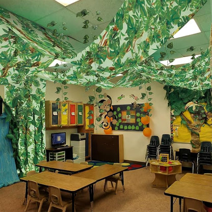 13 Pcs Rainforest Theme Ceiling Decor - Image 2