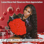 250% Density HD Full Lace Front Wigs Human Hair Loose Wave 100% Real Human Hair 15A Full 13x4 Large Lace Space Loose Deep Wave Wig, No Synthetic Blend Tangle Free Shedding Free Triple Lifespan 3X