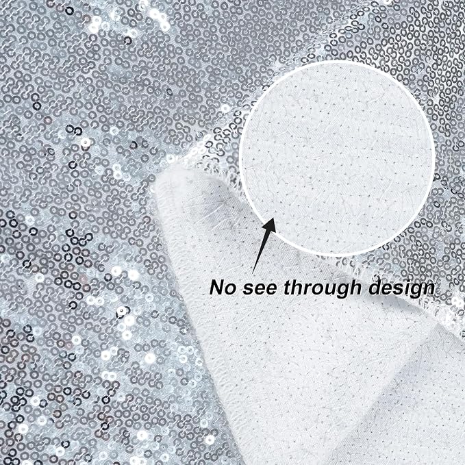 Juya Delight Sequin Backdrop Curtain Non-Transparent Sequin Photography - Image 4
