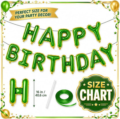 Street Theme Birthday Party Decorations, Friend Happy Birthday Balloons Banner - Image 2