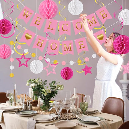 Arrowbash Welcome Home Decorations Welcome Home Banner - Image 3