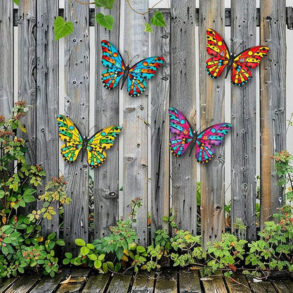 Metal Butterfly Wall Decor - Image 2