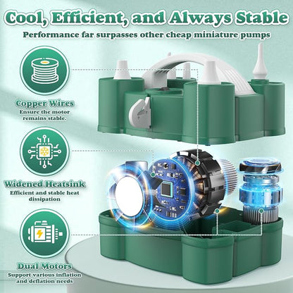 LooLaa Balloon Pump 4-in-1 Electric Balloon Inflator - Image 6