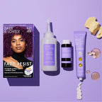 Softsheen-Carson Dark and Lovely Hair Dye, Fade Resist Hair Color with Conditioning Mask, Virtual Violet, 1 Kit (Pack of 2)