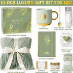 Self Care Gifts for Women Get Well Soon Gift Baskets, Unique Christmas Birthday Gifts for Women Spa Care Package, Sympathy Inspirational Thinking of You Gift Set for Mom Sister Friend Wife Girlfriend