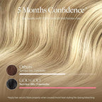GOO GOO Genius Tape in Hair Extensions, Hand Tied Tape Weft, 16/22 Light Blonde Highlighted Golden Blonde, 18inch 50g 20pcs, Remy Human Hair, Seamless Invisible Tape, Natural Blend, Lightweight