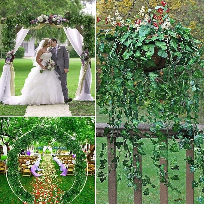 Fake Vines for Room DecorArtificial Plant Ivy Garland 1 Stand 150FT Long - Image 4