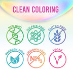 Punky Flamingo Pink Semi Permanent Hair Color - Vegan & Cruelty-Free Conditioning Hair Dye, Lasts Up to 35 Washes, 3.5 fl oz