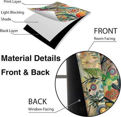 HMS Happy Memories Door Curtain, Tree of Life, 1 Panel | Rod Pocket, Thermal - Image 6