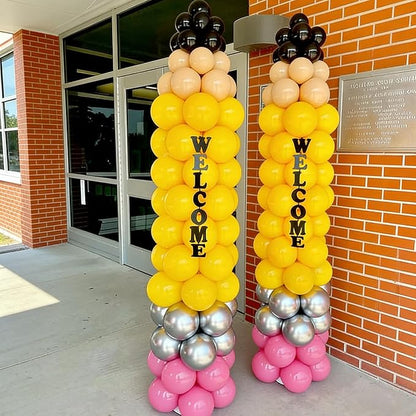 163Pcs Back to School Pencil Balloons | 12Inch Pencil Colorful Balloon DIY Arch - Image 7