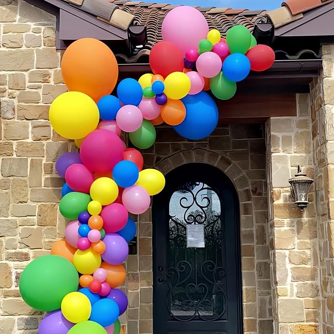 Multicolor Rainbow Balloons - Image 3