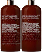 DEL SUR Clarifying Shampoo & Conditioner Set for Oily Scalp | 16 fl oz | with Camellia Japonica, Salicylic Acid, Papaya & Biotin | Oil Control for Oily Roots & Greasy Hair