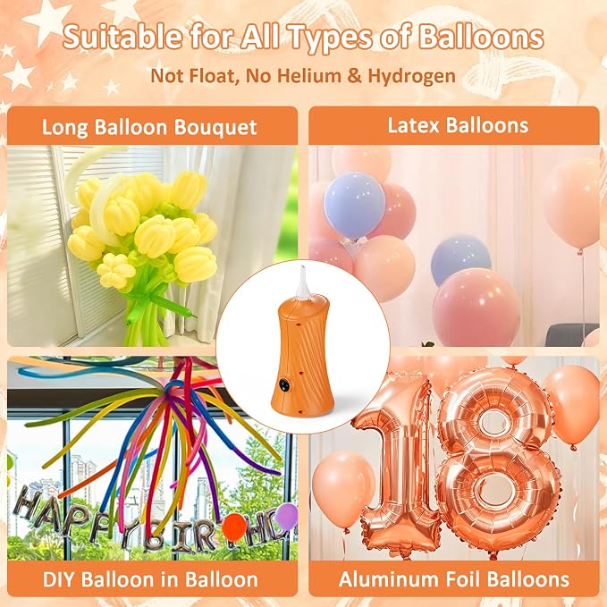 Balloon Pump Electric Balloon Pump Air Balloon Pump Balloon Blower Machine - Image 2