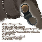 Root Touch Up Powder Hair Color Dark Brown, Root Cover Up Hair Powder for Women Scalp Concealer, HairlinePowder for Women GrayHair