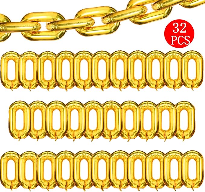 Foil Chain Balloons Jumbo Chain Balloons by Virtuemorals