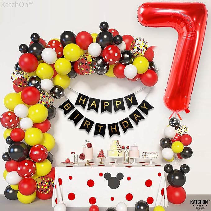 KatchOn, Giant Red Number 7 Balloon - Image 8