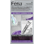 L'Oreal Paris Feria Multi-Faceted Shimmering Permanent Hair Color Hair Dye, V28 Midnight Violet (Deepest Violet)
