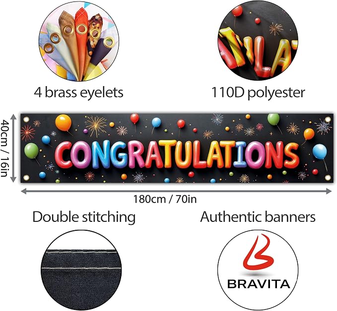 Congratulations Banner for Prom - Image 2