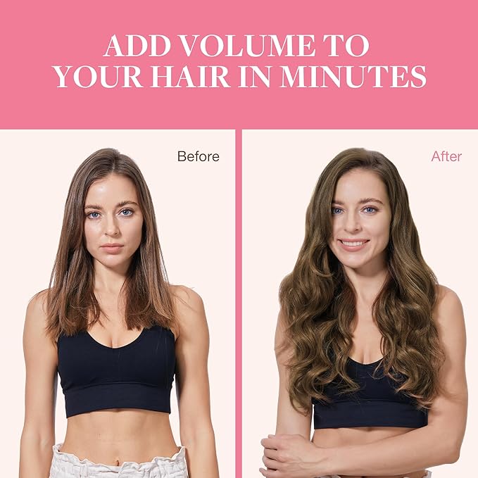 GOO GOO Clip in Hair Extensions Real Human Hair, Remy Human Hair Extensions Clip ins for Women, Natural Human Hair, 24inch 120g 7Pcs, 4A Chocolate Brown