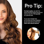 ENZO Milano 25mm (1 Inch) Analog Clipless Ceramic Curling Iron / Curling Wand