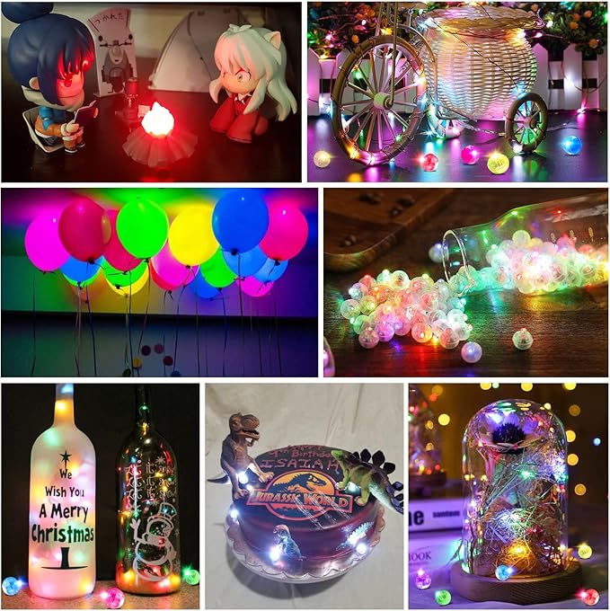 100PCs Mini Led Lights, Led Balloons Light - Image 7
