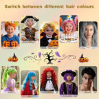 Gold Temporary Hair Color Spray for Kids, Silver Instant Colored Hair Dye Alternative for Boys Girls Teens Men Women, Quick Styling for Party Christmas Halloween, Disposable Washable, 150ml