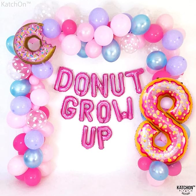 KatchOn Number 8 Donut Balloon 40 Inch | 8 Balloons - Image 5