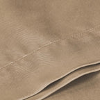 BEDELITE Satin Body Pillow Cover, Super Soft and Cooling Body Pillow Pillowcase for Hair and Skin, Breathable Silky Full Long Pillowcase Cover(20"x54", Tawny Brown)