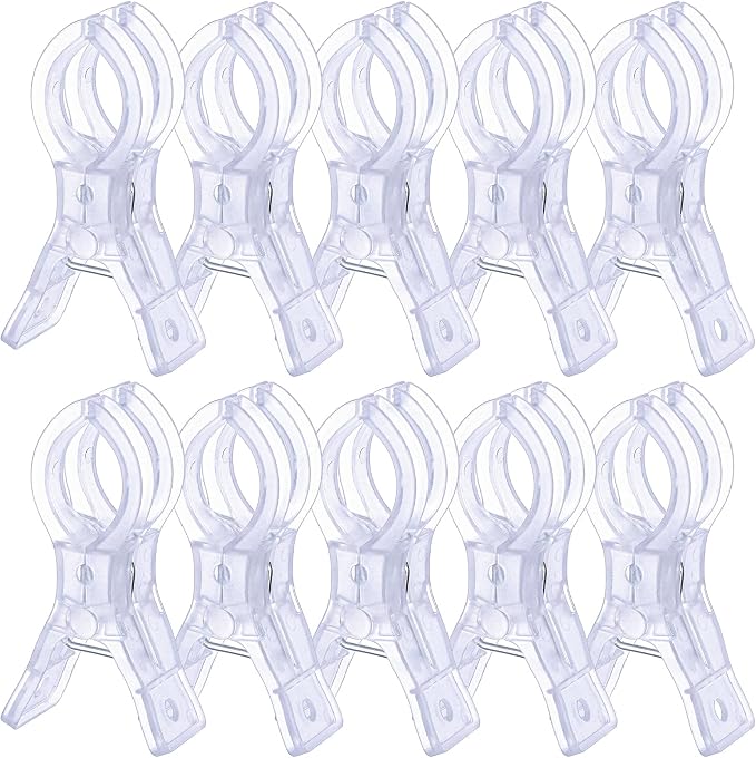 10 Pcs Large Balloon Arch Clips Transparent Clips - Image 8