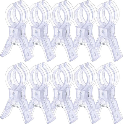 10 Pcs Large Balloon Arch Clips Transparent Clips - Image 8