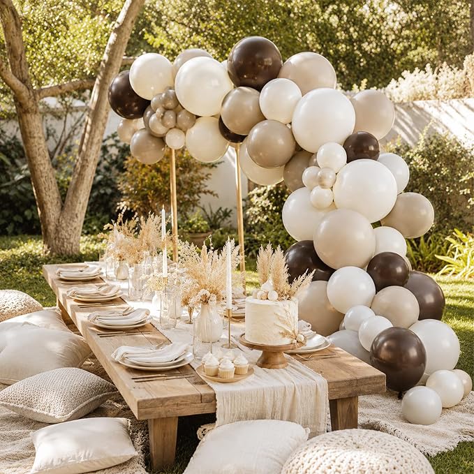 Neutral Brown Balloons - Image 9