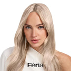 L'Oreal Paris Feria Long-Lasting Anti Brass Power Hair Toner, Ammonia Free Demi Permanent Hair Color, Pearl Blonde Hair Toner, 1 Application (Pack of 2)